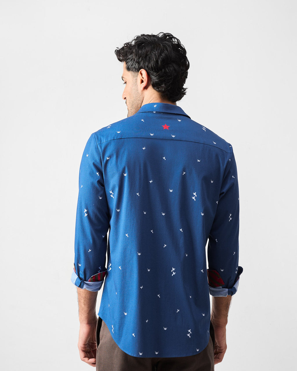 Hakuna Shirt - Navy & White Print